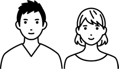 家族(2人)のケース